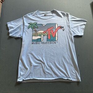MTV Blue Tee (Men Size M)
